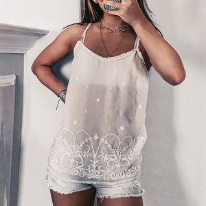 3/$25 Sheer Tank Top